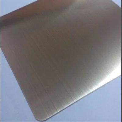 Hot Sale 304 316L 430 Stainless Steel with Cold Rolled 2mm Stainless Steel Hairline Brushed Plate