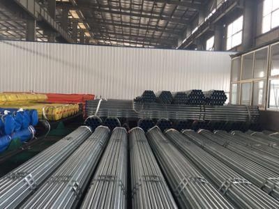 G/M4 Zinc Coating 2 Inch Pre Galvanized Round Welded Steel Tube