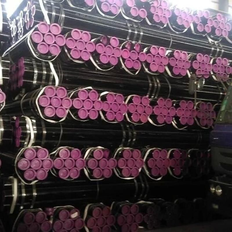 Steel Pipe Manufacturer Black Hot Rolled Seamless Steel Pipe