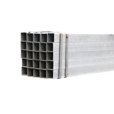 2inch 25X25 Zinc Coating Steel Iron Tube Pipe A53 Square Ms Hollow Section Tube Price