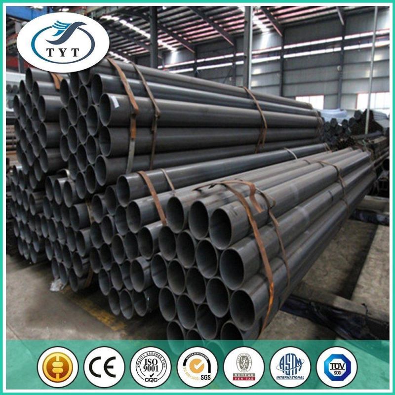 ERW Black Round Pipe Q195