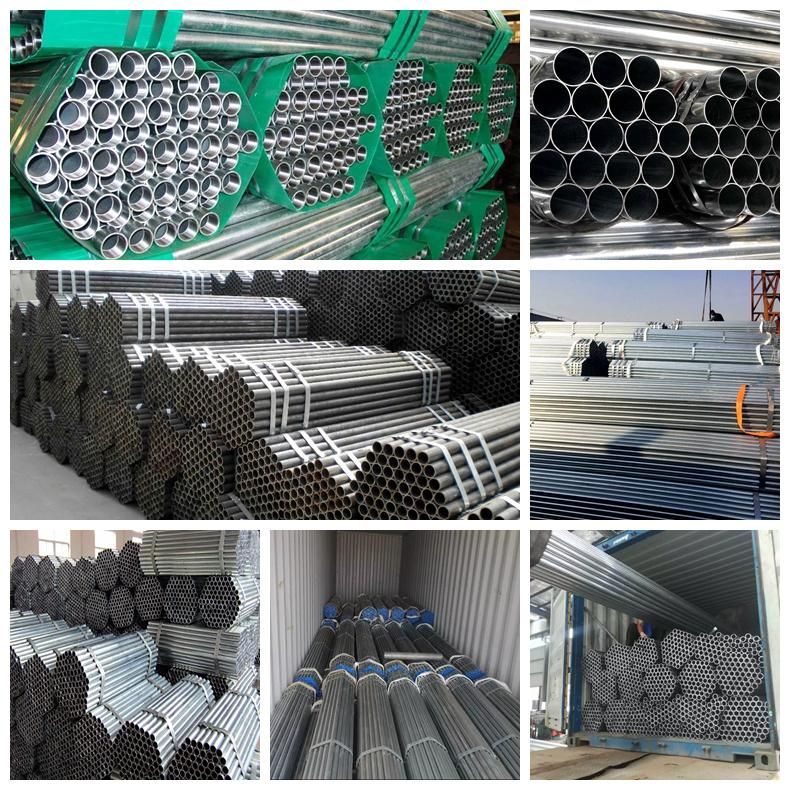 Hot Dipped Galvanized Steel Welded Pipe/ERW/Carbon Black Steel Pipe