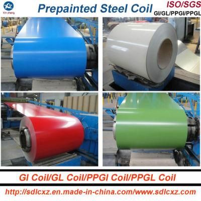 Prepainted Galvanized Steel Coil PPGI 0.25mm Cold Rolled Steel