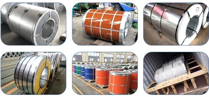 PPGL Az150 Hot Dipped Galvalume Galvanised Steel Coils Dx51d Color Coated Steel Roll PPGI Prepainted Galvanized Steel Coil