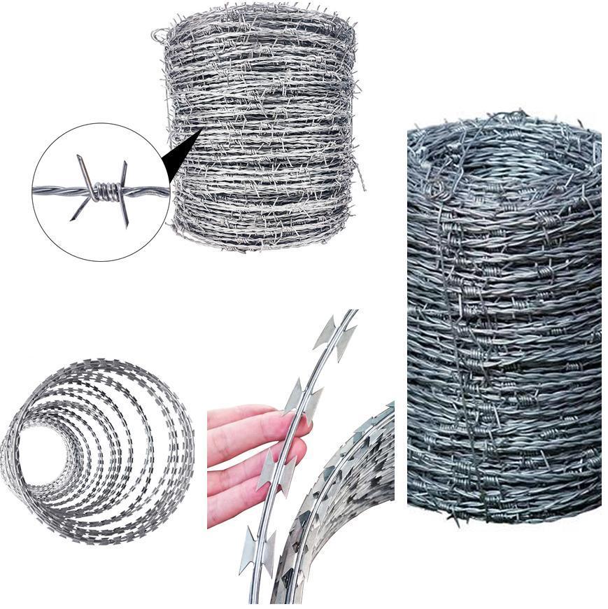 Lowest Price Hot Dipped Galvanized Barbed Wire 14 Gauge Barbed Wire