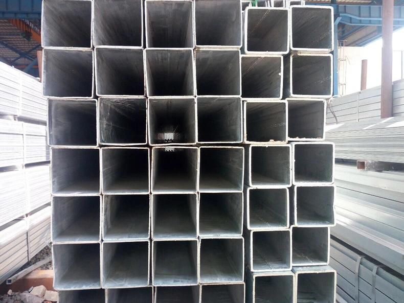 High Quality Galvanized Square and Rectangular Steel Pipes and Tubes