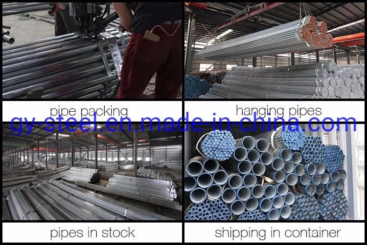 Hot Dipped Galvanized Steel Pipe with Threaded