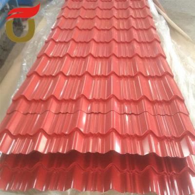 Competitive Price Latest Prepainted Corrugated Color Coated Steel Iron Roofing Sheet