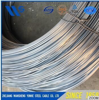 340-500MPa Low Carbon Zinc-Coated Steel Wire in Roll