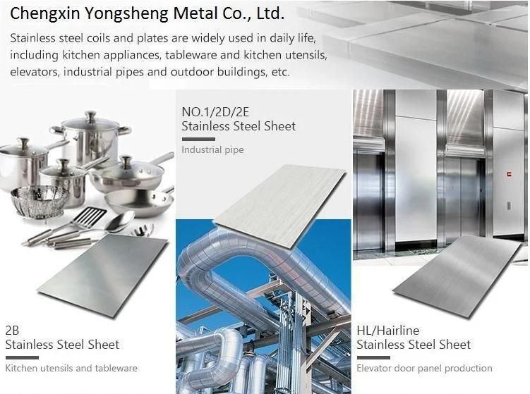 Chinese Manufaturer for Kinds of Stainless Steel Sheet 304 316 201 430 410