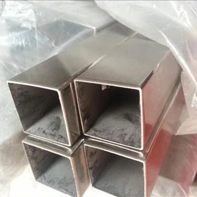 Square Pipe No. 4 Hl Hairline Stainless Steel Rectangle Square Welded Pipe