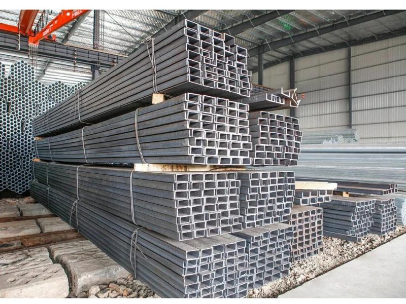 Hot Rolled Q235 Q345 U Beam Section /Upe Upn Mild Steel U Channel Size 6m 9m 12m Mild Steel U Channel Size 6m 9m 12m/New Production Iron Beams Steel Channel