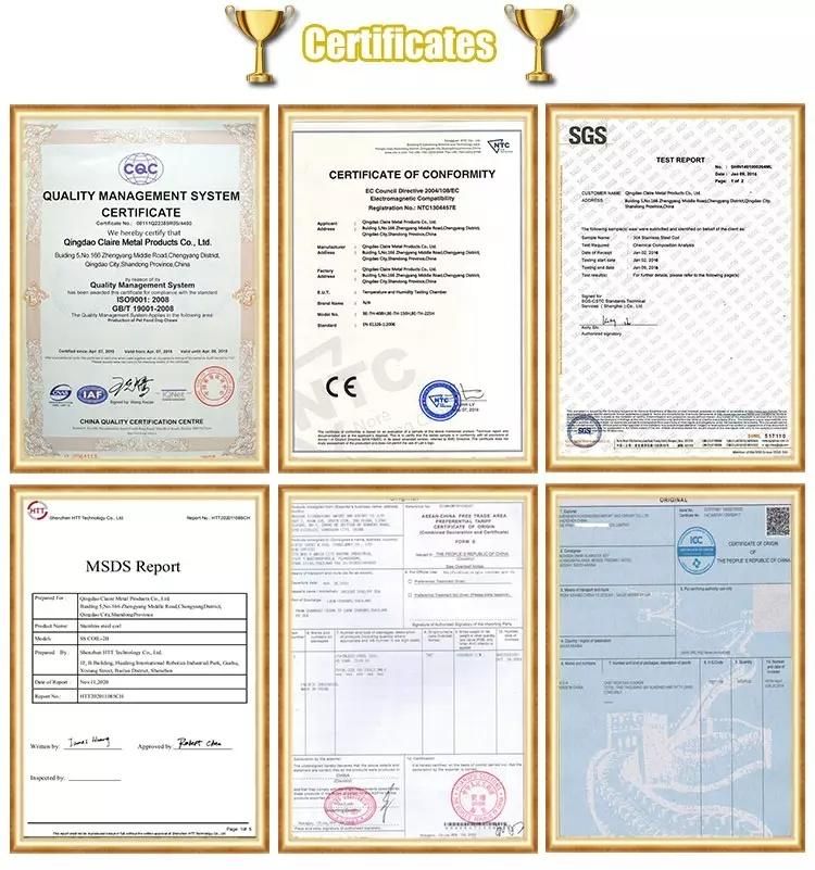 Chinese Steel SUS AISI 201 304 316L 310S 316ti 317L 430 410s 3cr12 420 2b No. 1 Stainless Steel Plate / Sheet