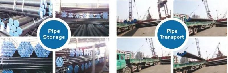 API 5L Gr. B X42 X52 X56 X60 X65 X70/ASTM A53/ASTM A106/St52/JIS Psl1/Psl2 Seamless Carbon Mild Steel Carbon Steel Pipe