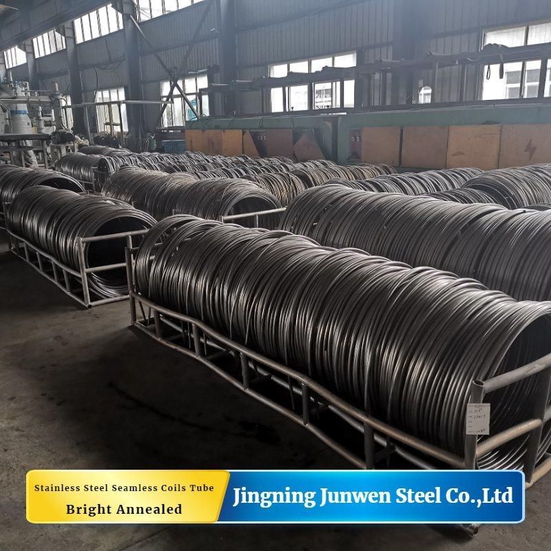 Brilliant Annealed Stainless Steel Seamless Coils Tube