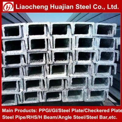 Steel Section Beam U Type Channel with Quality Certificates