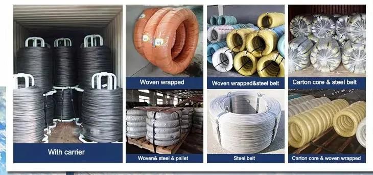 0.3-4.0mm Hot Dipped Galvanized Steel Wire for Armoured Cable System