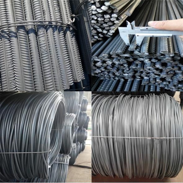HRB335 Carbon Steel Rebar Screw Thread Steel Rebar Deformed Steel Bar Construction Use