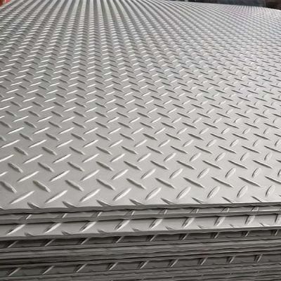 317L 321 347 304 201 316 Etched Floor Stair Embossed Diamond Checkered Cladding Stainless Steel Plate Sheet for Building Material