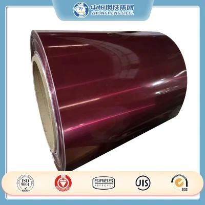 JIS Galvanized Aluzinc Coating Color Coated Steel Sheet Strips Coils