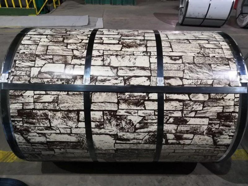 PPGI Steel Coils From Shandongboxing/ PPGI Steel Coils/Brick Pattern PPGI