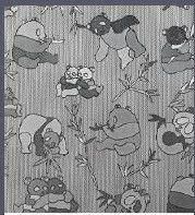 Panda Embossed Sheet