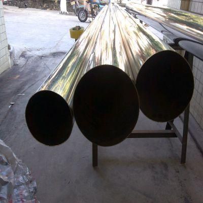 316 Te Mirror Polished Stainless Steel Pipe for Machinery Industry