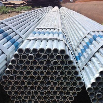 BS1387 4 Inch Hot Dipped Galvanized Steel Pipe