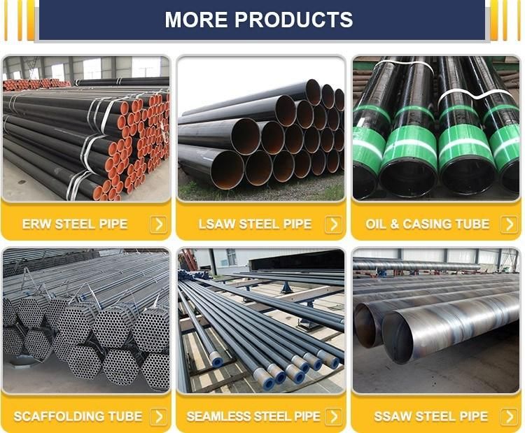 ERW Q195/Q235/Q345 Galvanized Square Pipe/Rectangular Steel Pipe