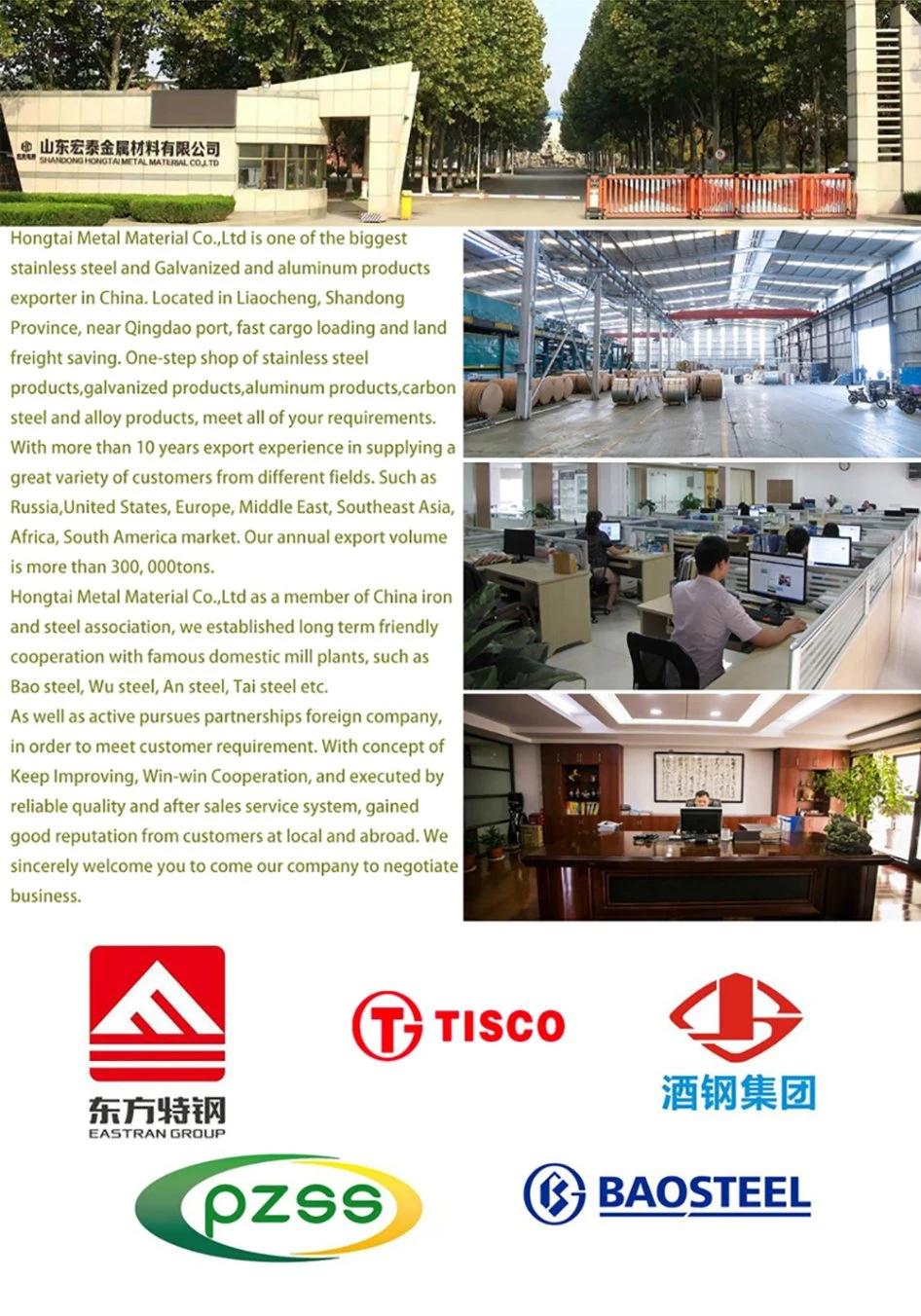 China Factory Made Cold Rolled ASTM AISI Ss 304 Stainless Steel Sheet with 2b Ba Hairline Mirror Color Decorative Finish