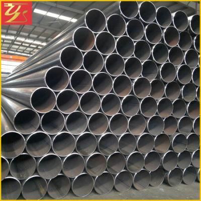 ASTM A53 Sch40 ERW Steel Welded Pipe Mild Ms Black Carbon ERW Steel Pipe Manufacturer