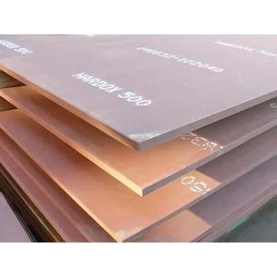 Hot Rolled Nm360 Hardoxs 450 550 500 600 Wear Resistant Steel Plate with Fast Delivery