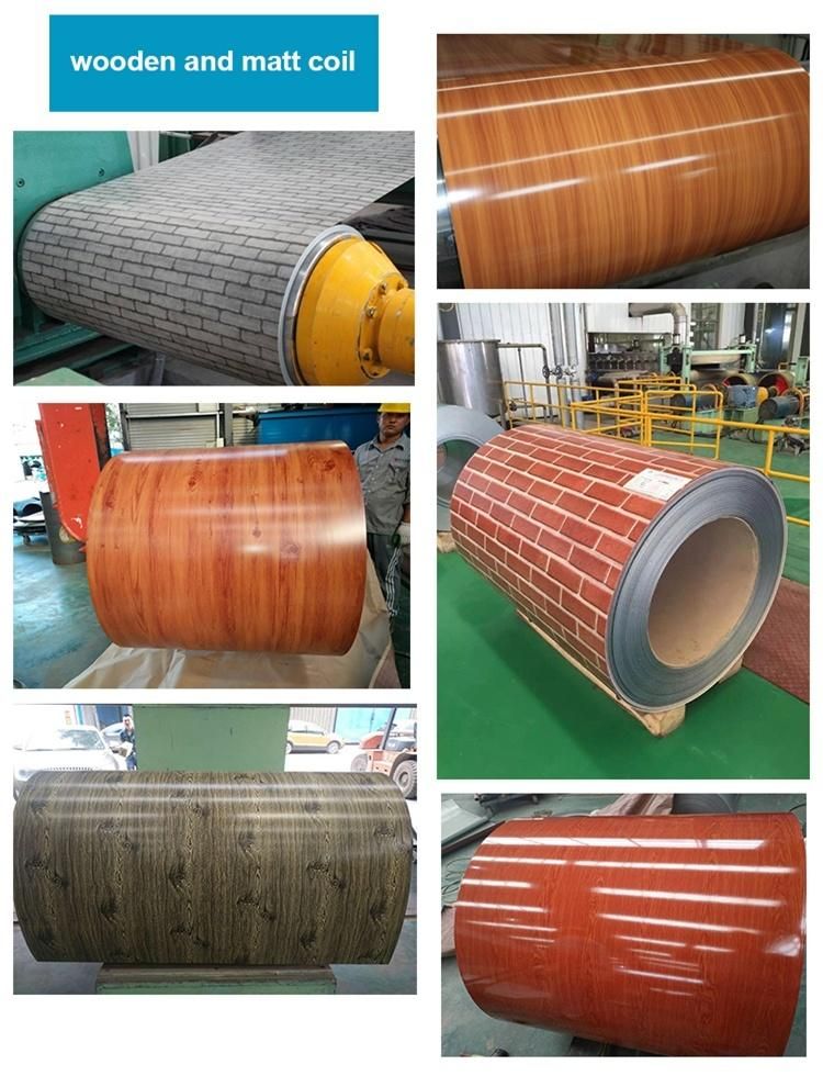 PPGI Ral3009 Thickness Support Customization Color Coated Prepainted Galvanized Steel Coil Roll
