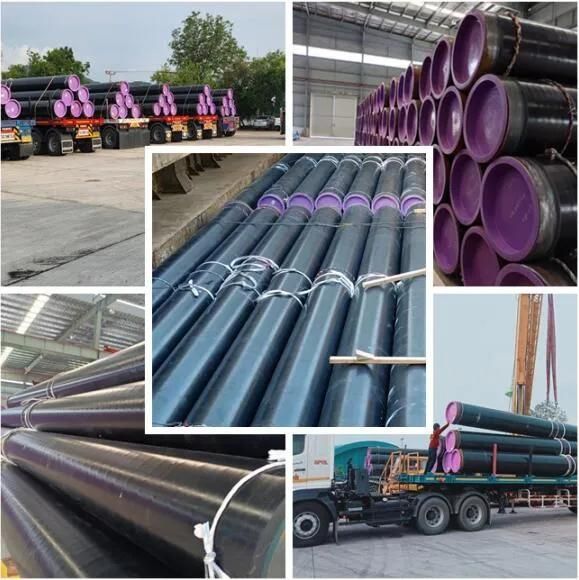 3lpe 3lpp DIN30670 Seamless Steel Line Pipe API 5L Psl2 X70 X65 X60 X56 X52 X42