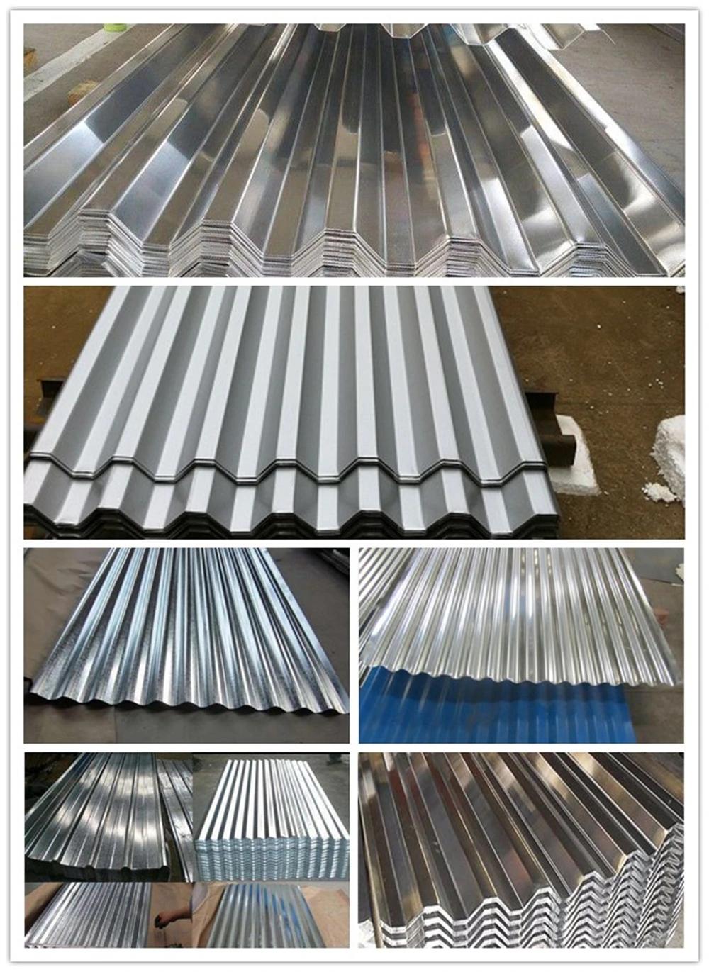 Axtd Steel Group! 22 Gauge Bwg 34 Bwg 30 800mm Width Corrugated Metal Gal Steel Roofing Sheet