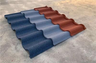 New Type High Grade Stone Coated Metal Roofing Tile
