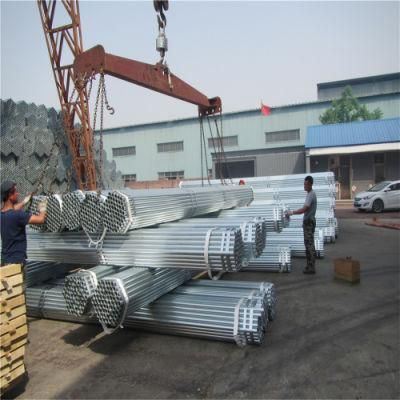 BS 1387 / ASTM A53 Black Galvanized Structure Steel Pipe