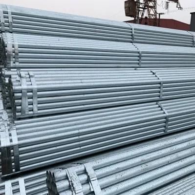 Tianjin Manufacturer Hot Dipped Galvanized Greenhouse Frame Welded Carbon Steel Pipe