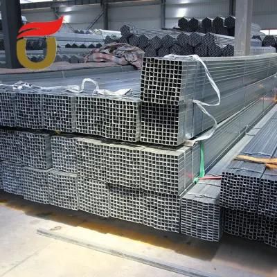 Galvanized Rectangle Steel Pipe/Square Tube 50mm X 70mm X 3mm X 5.8m