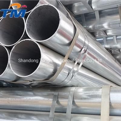 Galvanized Steel Hollow Section, Round Galvanized Pipe