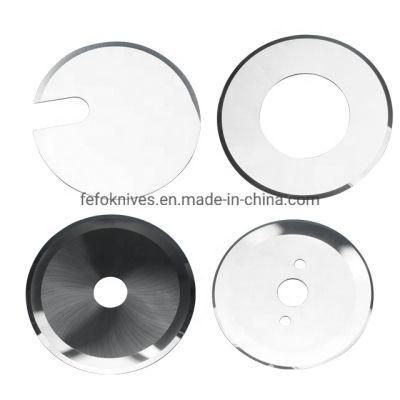 Tungsten Carbide Slitting Blade Plastic Film Cutting Blade Thin Slitter Cutter