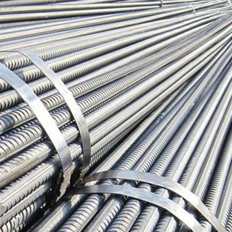 in Stock Deformed Screw Thread Round Steel Rebar for Construction