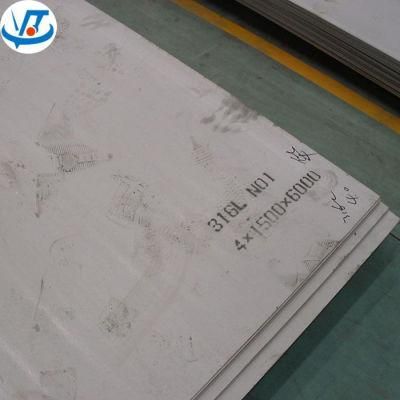 4mm 5mm 6mm 8mm 10mm Hot Rolled 1d Finish 304 316 Stainless Steel 316 Plate