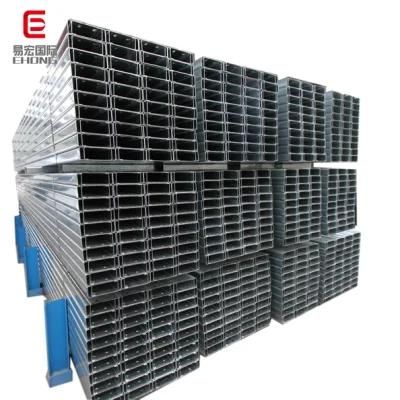 Q195 Mild Carbon Steel Profile Structural Galvanized Steel C Purlin C Channel