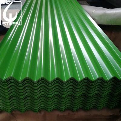 Z30-275g Color Zinc Coating Prepainted Corrugated Steel Sheet