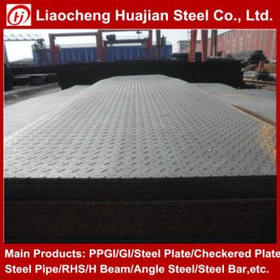 A36 Hot Rolled Mild Ms Iron Checker Plate with SGS
