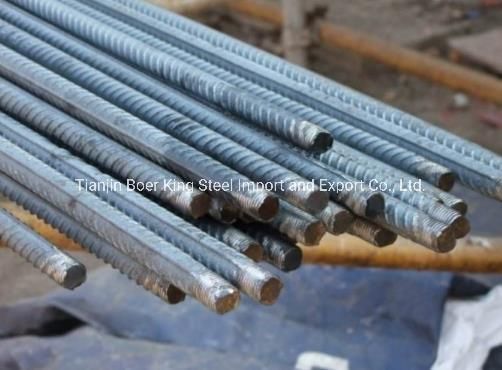 ASTM A615 HRB400 HRB500 Gr40 Gr60 Steel Deformed Bar/Steel Rebar Reinforced Concrete for Construction Iron