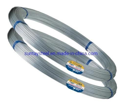 Smooth Oval Galvanized Steel Wire Is for Cattle Fence in South American Area.