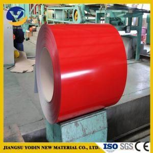 Red Rose Flower Printed Color Coated Galvanized Steel PPGI Coil