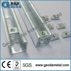 Slotted Galvanized Steel Strut Channel 41X41X2mm